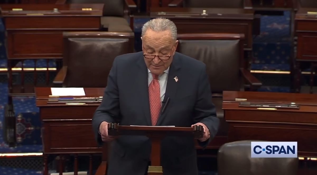 Schumer Folds, Will Not Force Shutdown