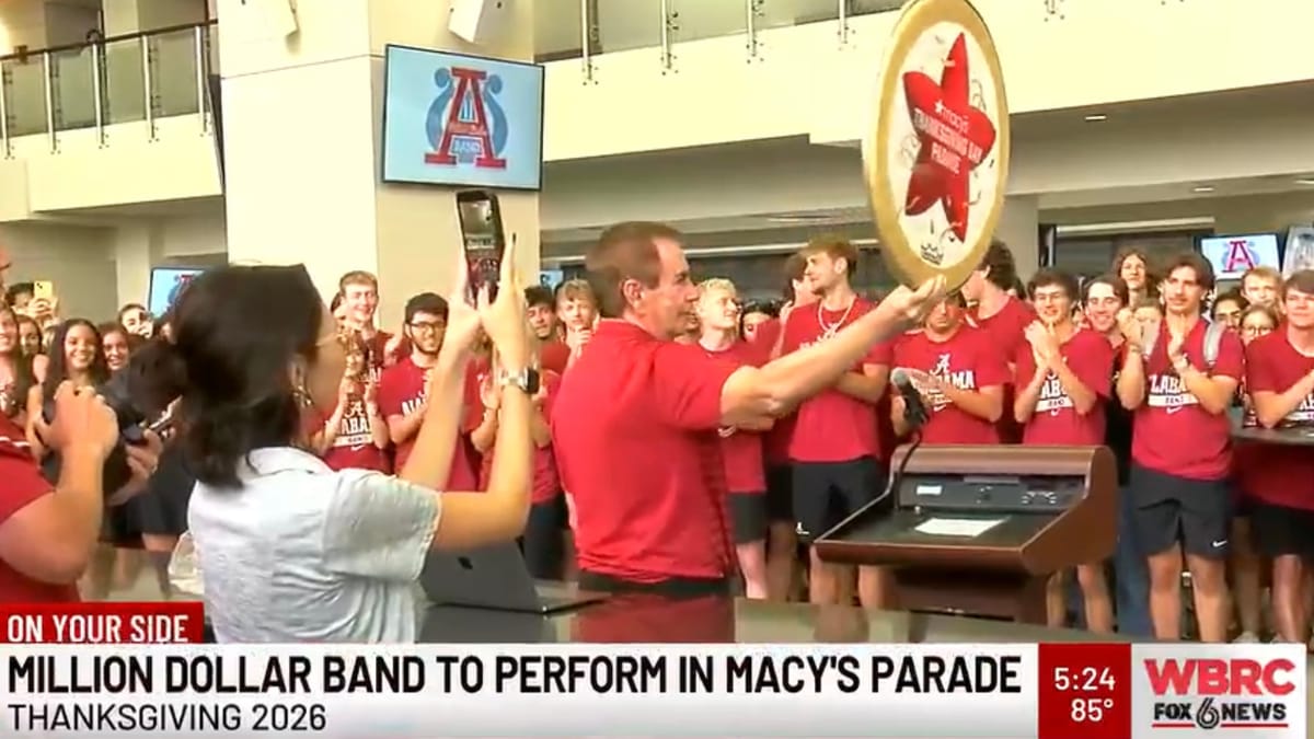 2026 Macy’s Day Parade Will Include University of Alabama’s Million Dollar Band