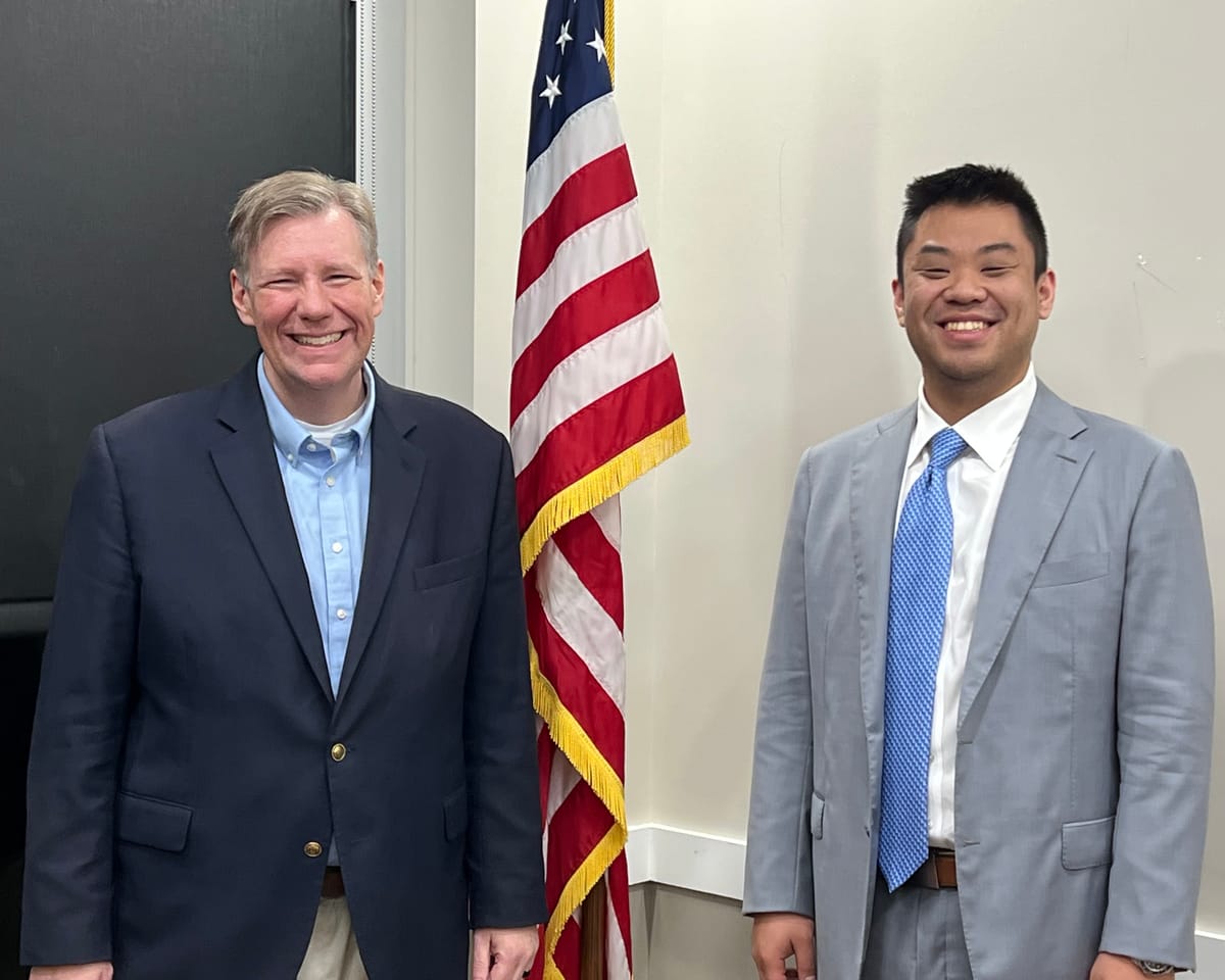 North Jefferson Republican Patriots Host Chen, Fridy