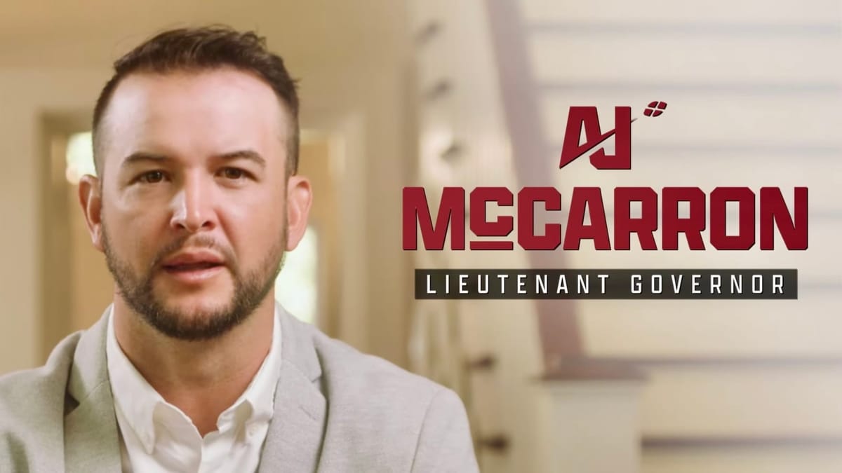 AJ McCarron Campaign Trumpets November Fundraising