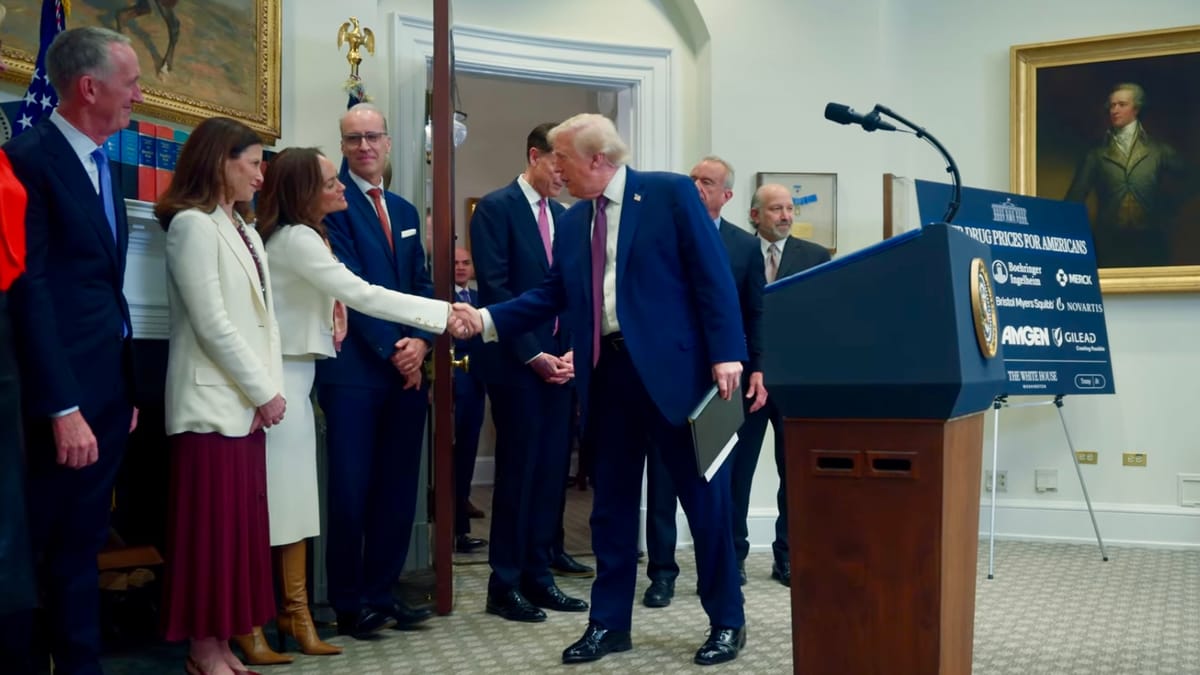 Trump Announces Drug Price Deal With Nine Drugmakers