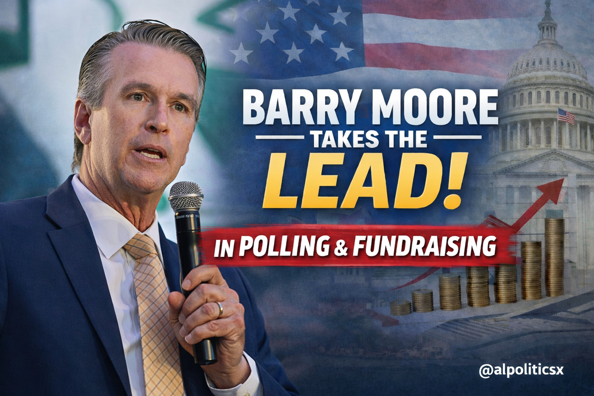 Barry Moore Surges into Lead in Alabama Senate Race