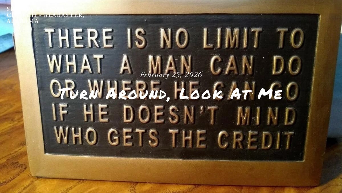 Turn Around, Look At Me