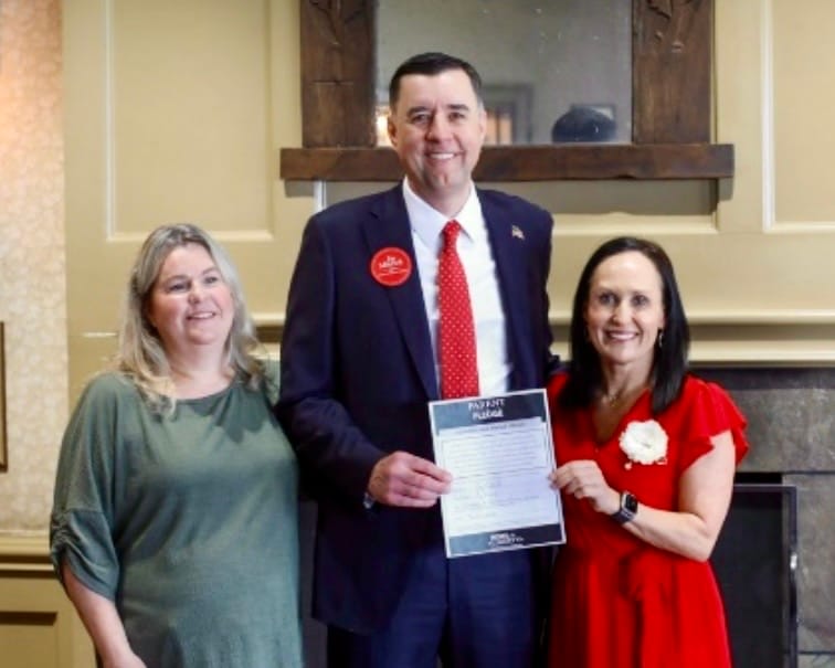 Jay Mitchell Signs Moms for Liberty Parent Pledge