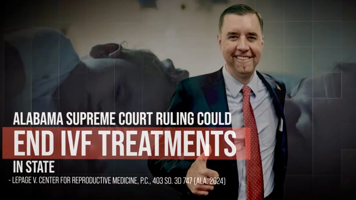 IVF Group Targets Mitchell in New AG Campaign Ad