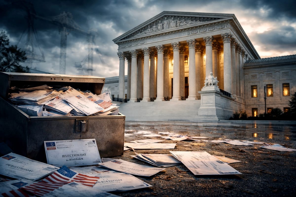 Supreme Court Weighs Deadline for Mail Ballots