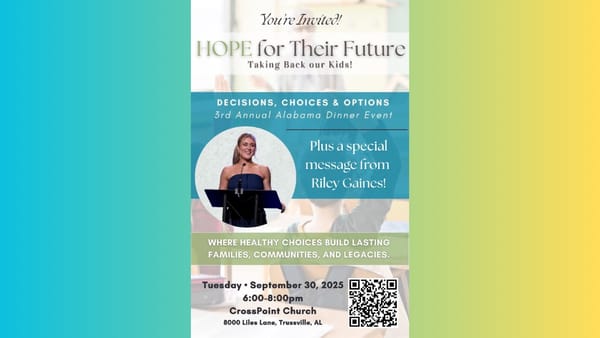 Alabama DCO to Host Third Annual Dinner September 30