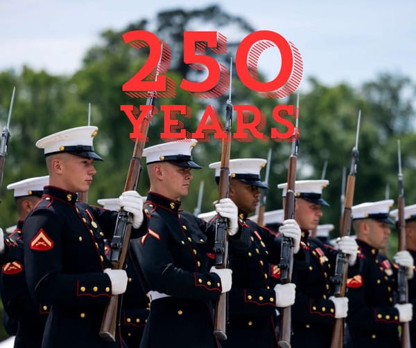 November 10 — U.S. Marine Corps Marks 250 Years of Service