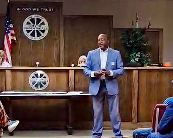 Bishop Talks Issues and Common Sense in Robertsdale