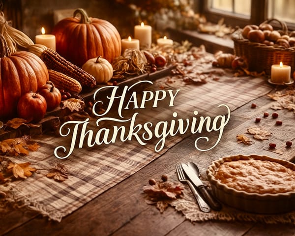 On This Day, We Give Thanks