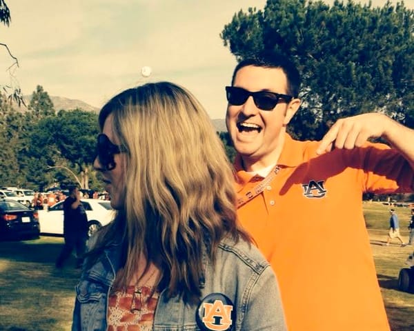 Mandie for Alabama on the Iron Bowl