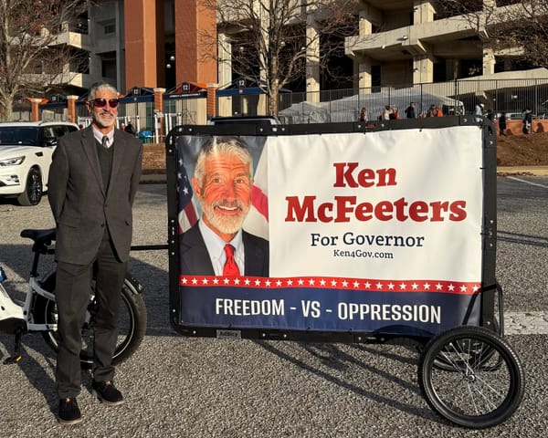 Ken McFeeters Takes His Campaign to the Iron Bowl