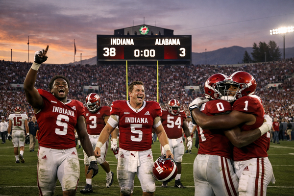 Indiana Stuns Alabama in Rose Bowl to Reach CFP Semis