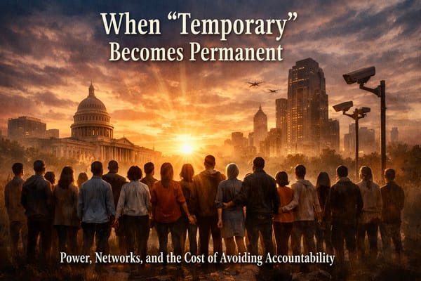 When “Temporary” Becomes Permanent: Why Institutional Reform Keeps Failing