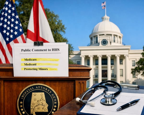 Alabama Leads 24 States Urging Federal Trans Funding Halt