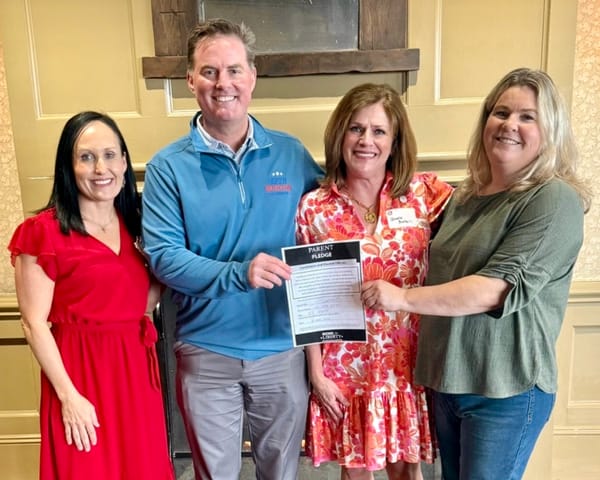 Seth Burton Signs Moms for Liberty Parent Pledge
