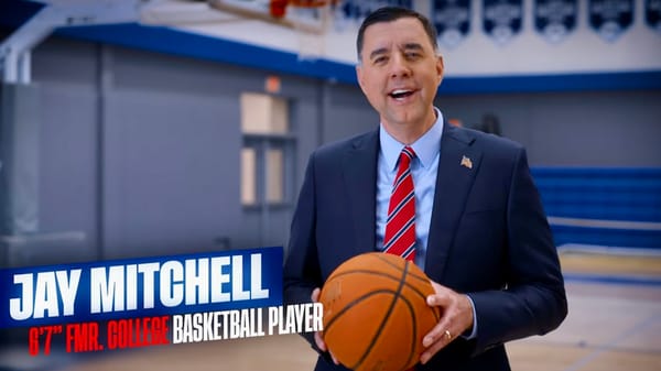Jay Mitchell Vows to “Dunk on the Libs” in New Basketball-themed Campaign Ad