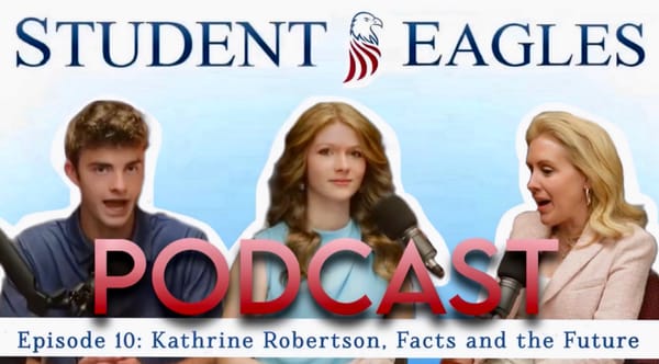Student Eagles Podcast Hosts AG Candidate Katherine Robertson
